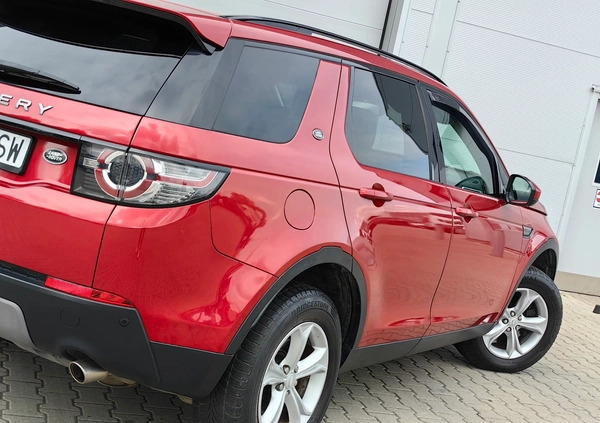 Land Rover Discovery Sport cena 76900 przebieg: 114000, rok produkcji 2015 z Łobżenica małe 742